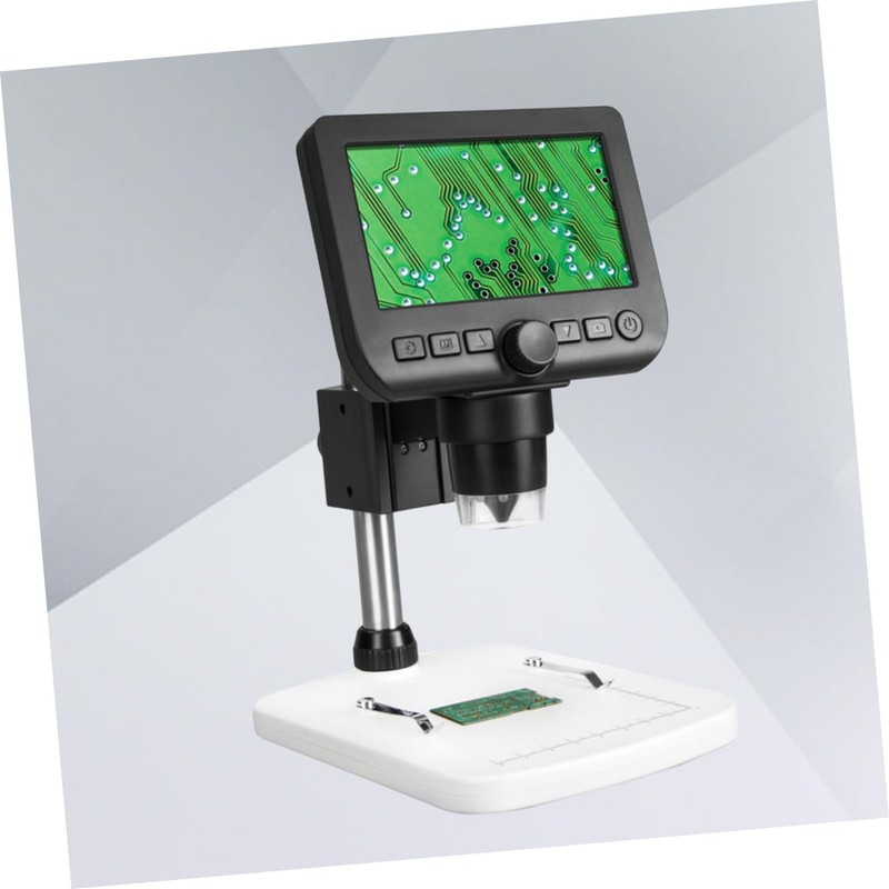 Operitacx Digital Microscope with Magnification Adjustable Bracket High Brightness Leds