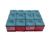 Master Billiard/Pool Cue Chalk Box, 12 Cubes, Blue