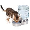 Etna Stainless Steel Pet Dog Cat Water Fountain Bowl, Holds