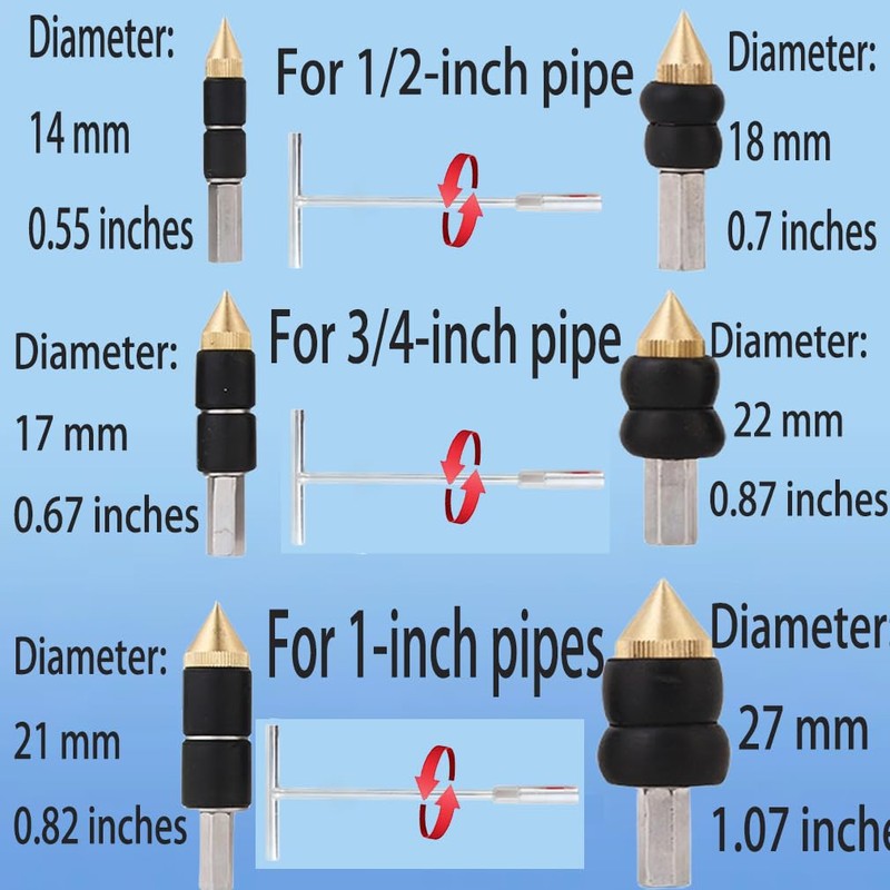 VAVAQQSE Emergency Pipe Water Stopper, Hot Melt Water Stop, Kit