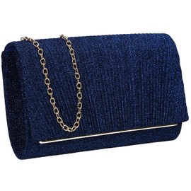 SwankySwans Women's Amy Clutch Bag, royal