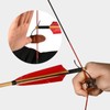 SPG Leather Archery Thumb Ring - Traditional Bow Thumb Ring
