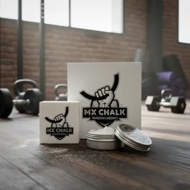 Magnesia Deportiva Mx Chalk (8 Cubos) + Crema Skin Repair Blanco
