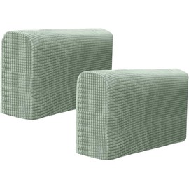 BESPORTBLE Office Chair Arm Covers Green Sofa Green Armchair Antimacassars Chair Arms Arm Covers Sofa Arm Covers Arm Chair Covers Arms Armchair Arm Covers Sofa Arm Protector Cover Recliner Chair Cover
