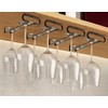 GeLive 7 Inch Wine Glass Holder Under Cabinet Stemware Rack