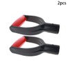 Heyiarbeit 2Pcs Shovel D Grip Handle, 1-1/4" Inner Diameter 32mm
