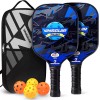 VINSGUIR Pickleball Paddles-USAPA Approved Fiberglass Pickleball Set of 2 Racket