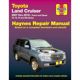 Toyota Land Cruiser Petrol and Diesel (2007-2016) Haynes Repair Manual: 2007-2015
