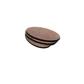 Gale Force 9 GF9 Econo Bases: 90x52mm Oval (3)