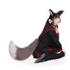 Fxaelian Womens Mens Fox Big Tail Anime Comic Cat Dog