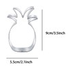 WDYJMALL Pineapple Cookie Cutter