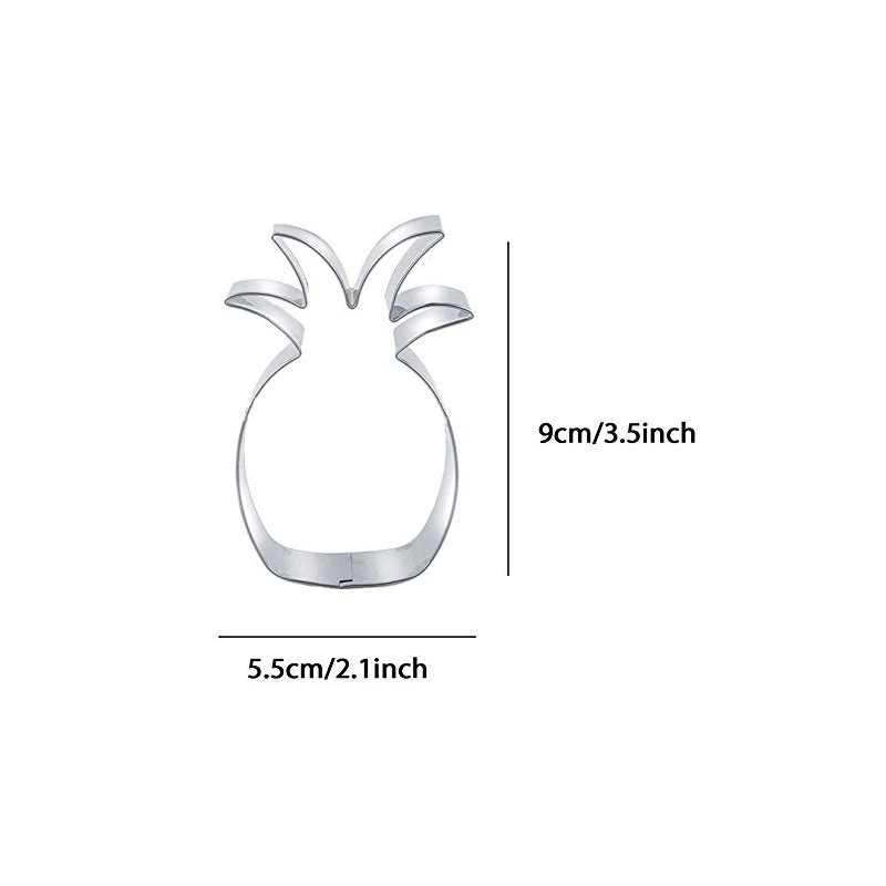 WDYJMALL Pineapple Cookie Cutter