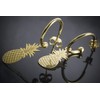 Aka Gioielli® - Women's Pineapple Earrings Hanging 925 Sterling Silver
