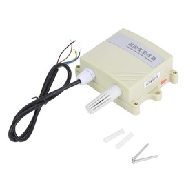 Temperature Sensor, 4-20mA High Precision IP65 Waterproof, Wall Mounted Temperature and Humidity Collector, Measuring Transformer/Sensor, Hygrometer Thermometer, Humidity Environmental Test for