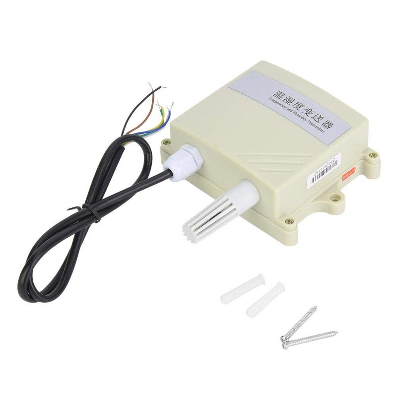 Temperature Sensor, 4-20mA High Precision IP65 Waterproof, Wall Mounted Temperature