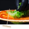 2Pcs Crepe Spreader, Jagowa T-Shape Natural Wooden Stick Pancake Maker