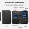 RFID Blocking Family Passport Holder Wallet 6,Premium Leather Travel Document