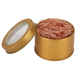 Limpiador de puntas de cautín, soldadura de bolas de alambre, sin necesidad de enfriar Limpieza de cabezales de hierro Limpieza de cabezales de soldador Impurezas para limpiar