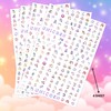 Unicorn Nail Stickers for Kids - 816 Decals | Birthday
