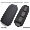 irbenben Armrest Cover with Mini Brush for Toyota RAV4 2019-2025,