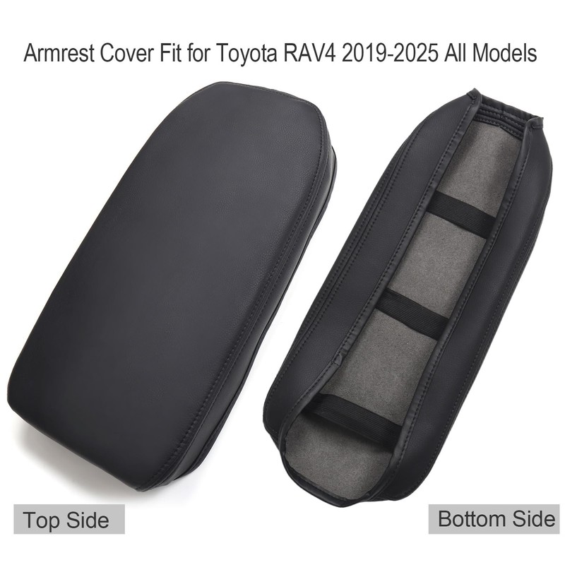 irbenben Armrest Cover with Mini Brush for Toyota RAV4 2019-2025,