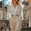 WHIPPY Women Skinny Leather Belt Adjustable Thin Waist Belt for
