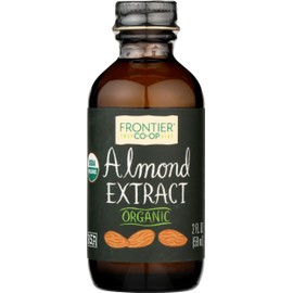 Frontier Almond Extract Certified Organic, 2-Ounce Bottle