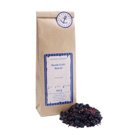 Fruit Tea Loose Roode Grütt Berries Hibiscus, Corinths, Elderberries, Currants Fruit Tea Red Groats 250 g