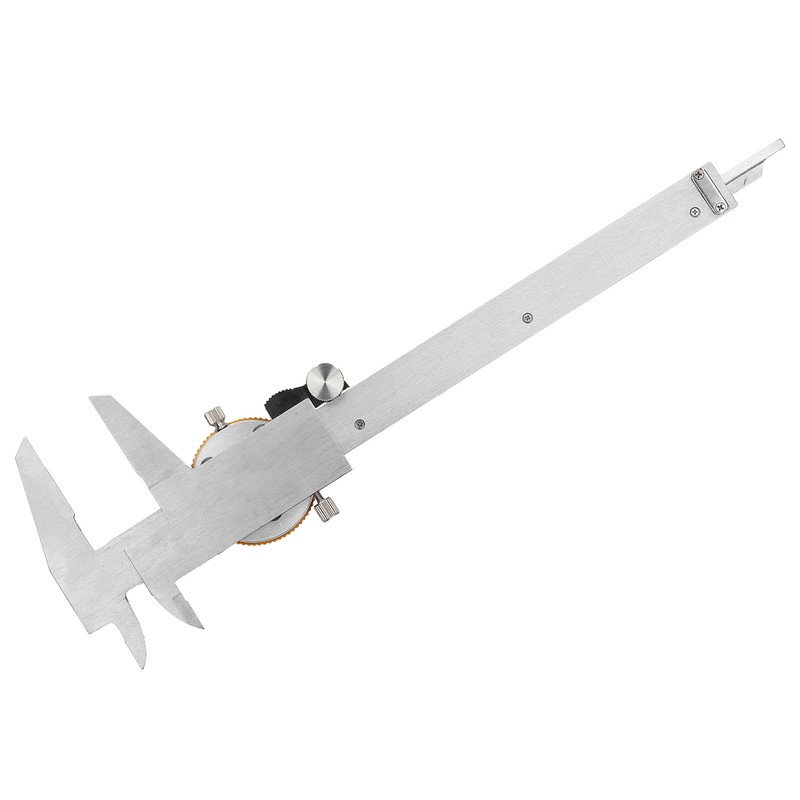 Dial Caliper Vernier 0.02 Double Shock Stainless Steel Manual Measuring