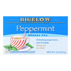 UD_Bigelow Tea Purely Peppermint Tea - Case Of 6 - 20 Bag