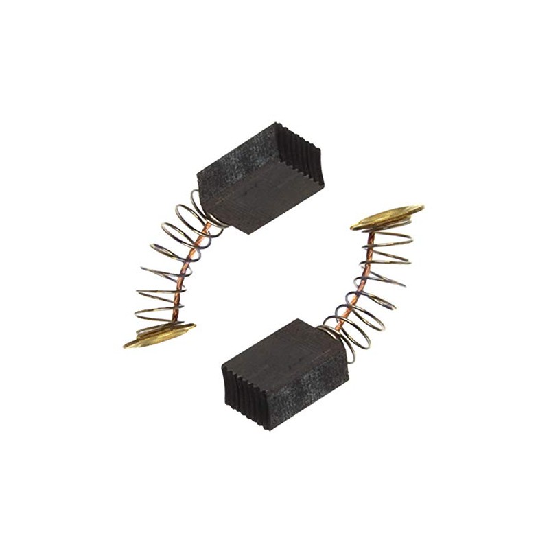 SPARES2GO Carbon Brushes Set for Makita Belt Sander 6mm x
