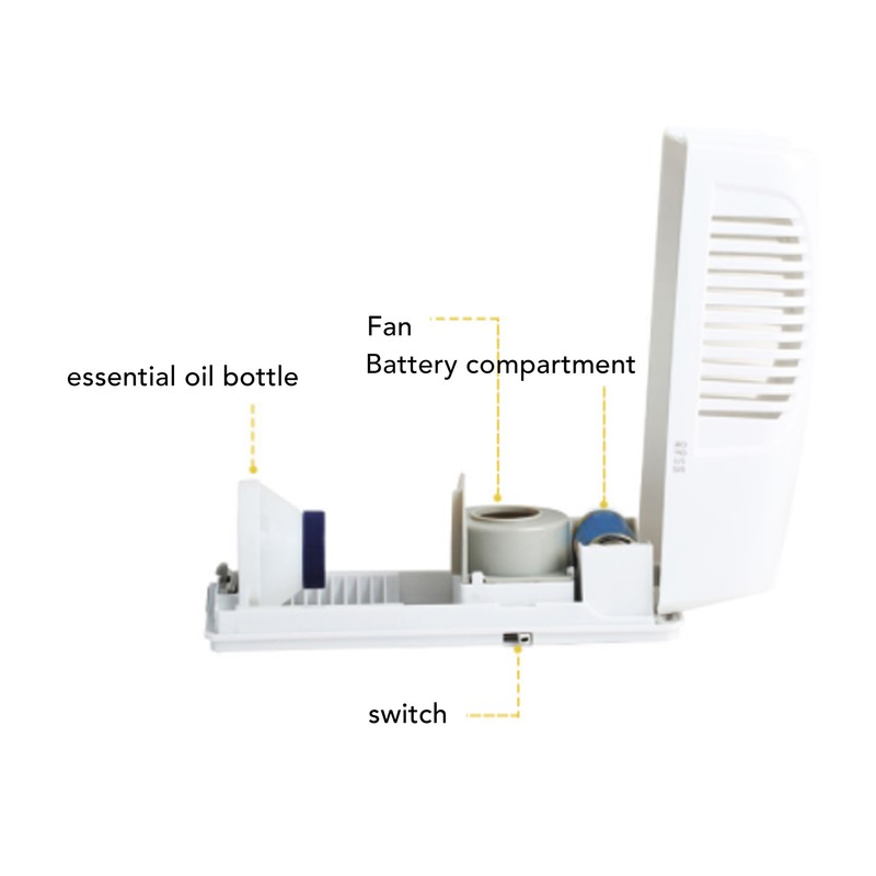 Automatic Air Freshener Spray Dispenser Wall Mounted Fragrance Aroma Machine