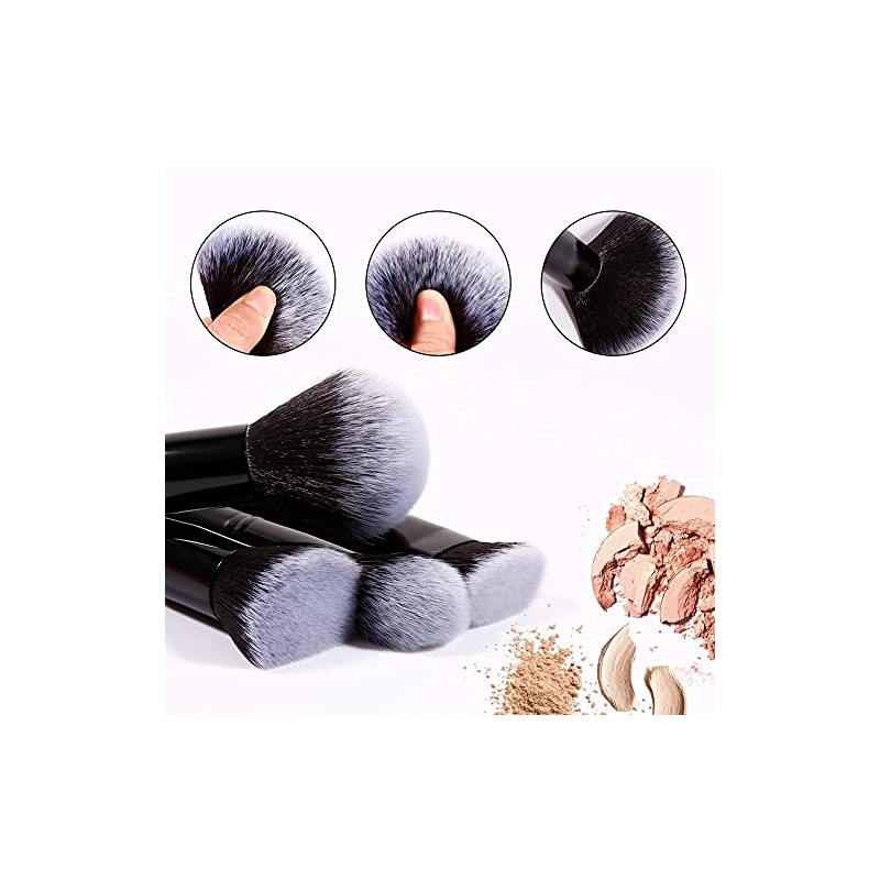 DUcare Brochas de maquillaje profesionales 15pcs Brochas para maquillaje set