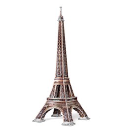 Wrebbit3D Eiffel Tower 3D Puzzle | 816 Jigsaw Puzzle Pieces | Romantic Paris Landmark and France Architectural Masterpiece
