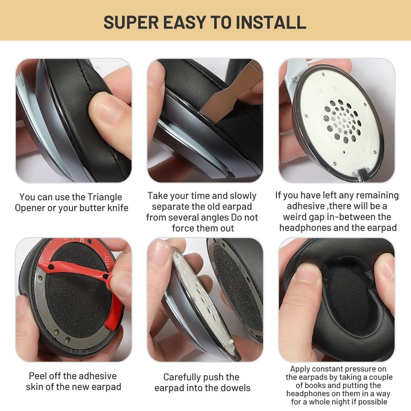 Replacement Earpads for Beats Studio 2 Studio 3 - Replacement