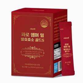 파로효소 분말 엠머밀 골드S 30포 초고함량 역가수치 160만 Paro Enzyme Powder Emmer Mill Gold S 30 Pouches Ultra High Content Activity Value 1.6 Million