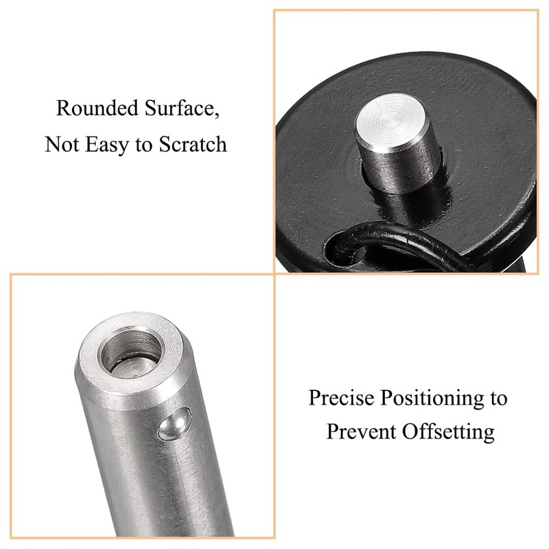 Φ8 x 15, Ball Locking Pins with Button Handle, Push