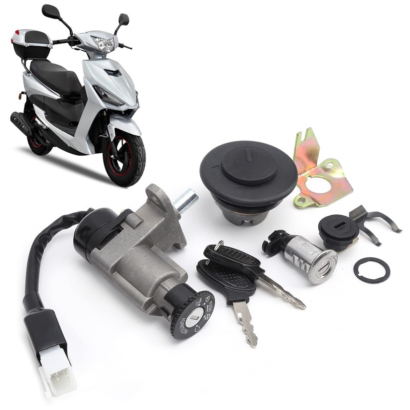 Ignition Switch, 4 Wire Fuel Fuel Ignition Switch Seat Lock