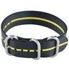 [MZBUTIQ] Nylon Watch Band Replacement Thick 3 Rings (18mm, 19mm,