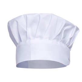 1 Piece Chef Hat, Baker Hat, Cooking Chef Hat, Adjustable Chef Hat, Oil Fume Proof Hat, Chef Clothing Unisex, Reusable Chef Hat for Home Kitchen, Gourmet Restaurant (White)
