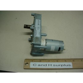 Rex Engineering 12 volt dc gearmotor 16 rpm reversible