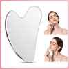 Stainless Steel GuaSha Stone Metal Gua Sha Scraping Massage Tool