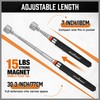 5-PIECE Magnetic Pickup Tools Set, Includes 15LB, 10LB, 3LB, 1.5LB