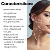 VERALY.MX Banda Compresión Faja Mentonera Papada Cuello Vendaje Postquirúrgico con