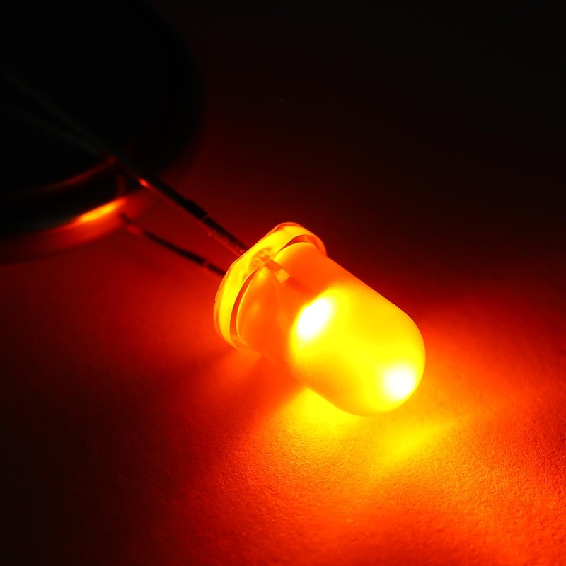 EBOOT 100 Pieces Clear LED Light Emitting Diodes Bulb LED