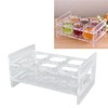 Acrylic Shot Glass Holder Carrying 6 Square Transparent Liquor Cup
