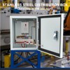 Steel Electrical Junction Box, Indoor&Outdoor Electrical Enclosure Box, Wall Mounted