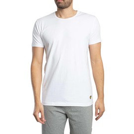 Lyle & Scott Men’s Charlie Cotton Pajama Set - Comfortable T-Shirt and Short Loungewear - Casual Sleepwear for Men (XL, Bright White/Grey Marl)