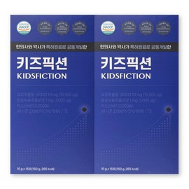 Leader Moon Kids Fiction 10g / 리더뮨 키즈픽션 10g X 15포 2박스 리더문 젤리