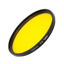Pig Iron Yellow Y2 Pro Filter. Contrast Booster for Black and White Photography. Special Effects Camera Lens Filter. (52mm)
